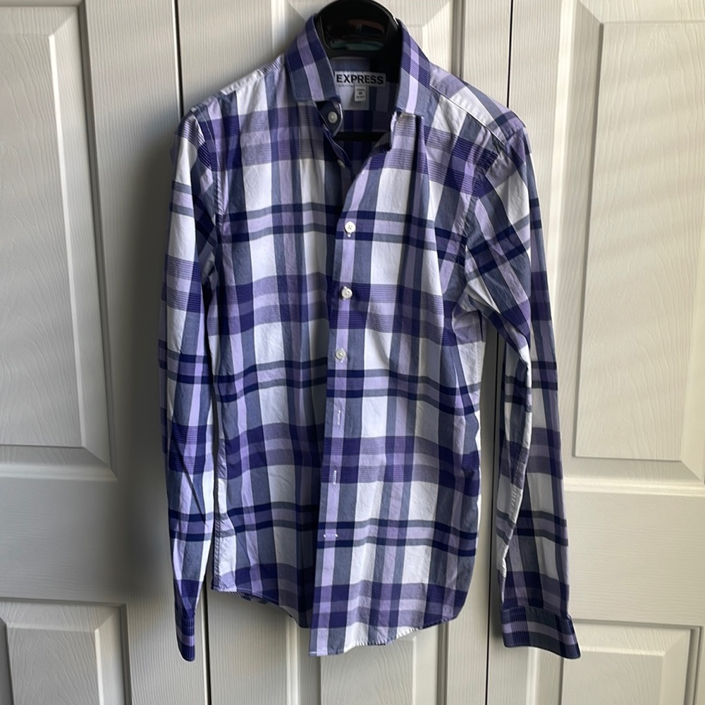 Express Button Up Dress Shirt